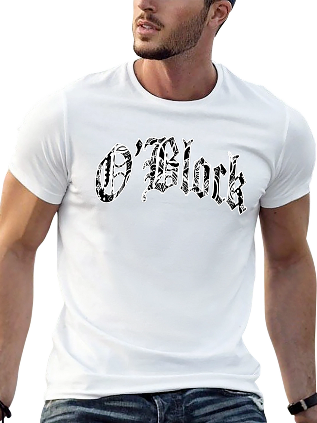 OBlock Graphic Black T-Shirt