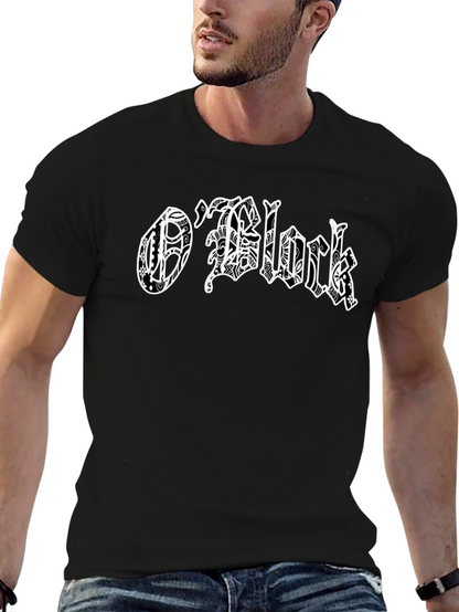 OBlock Graphic Black T-Shirt