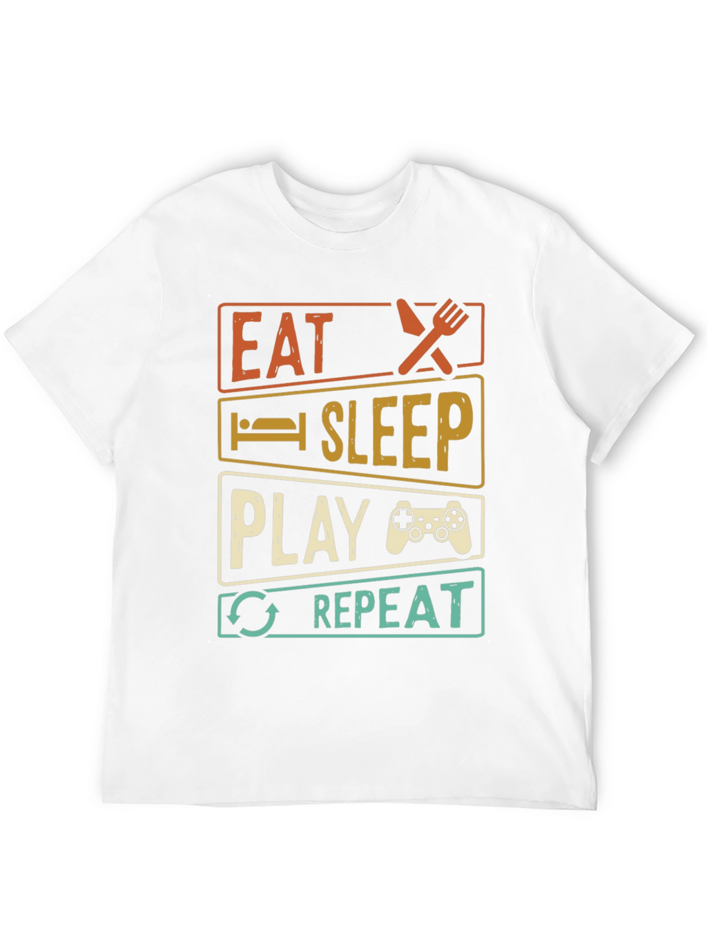 Eat Sleep Play Repeat Gamer T-Shirt