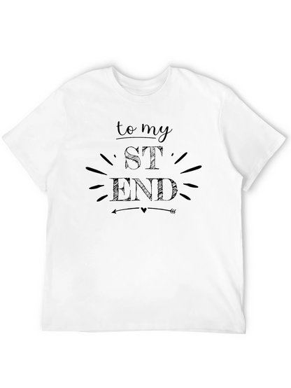 To My St End Graphic Tee - Black