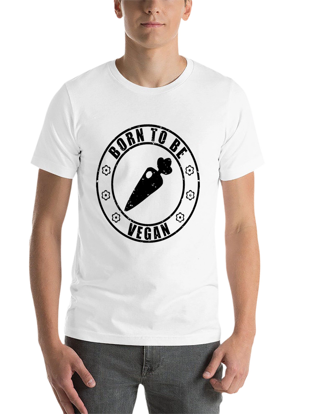 Born to Be Vegan Carrot T-Shirt