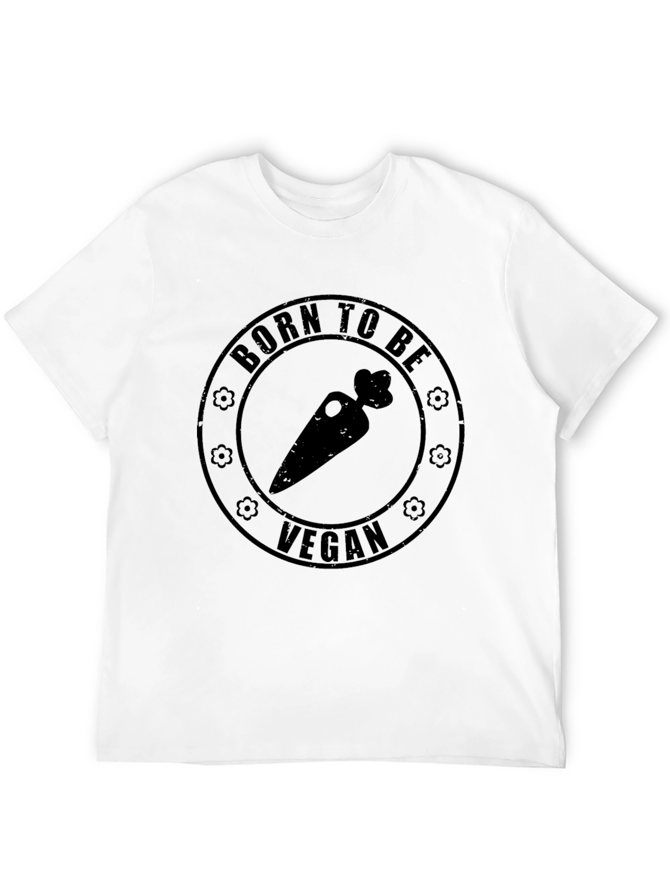 Born to Be Vegan Carrot T-Shirt