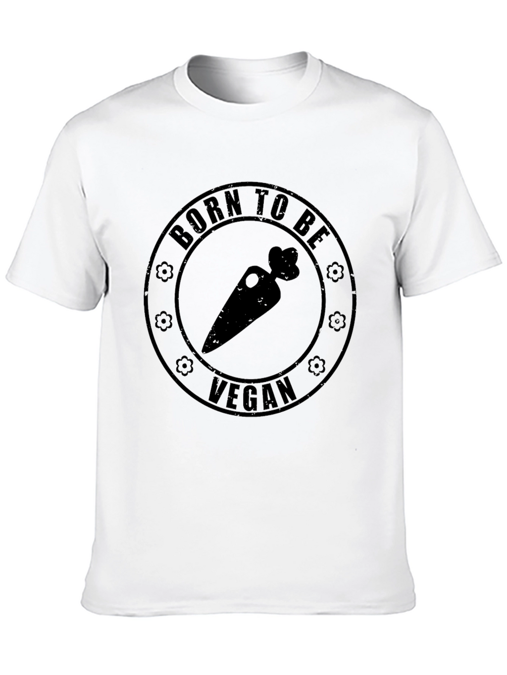 Born to Be Vegan Carrot T-Shirt