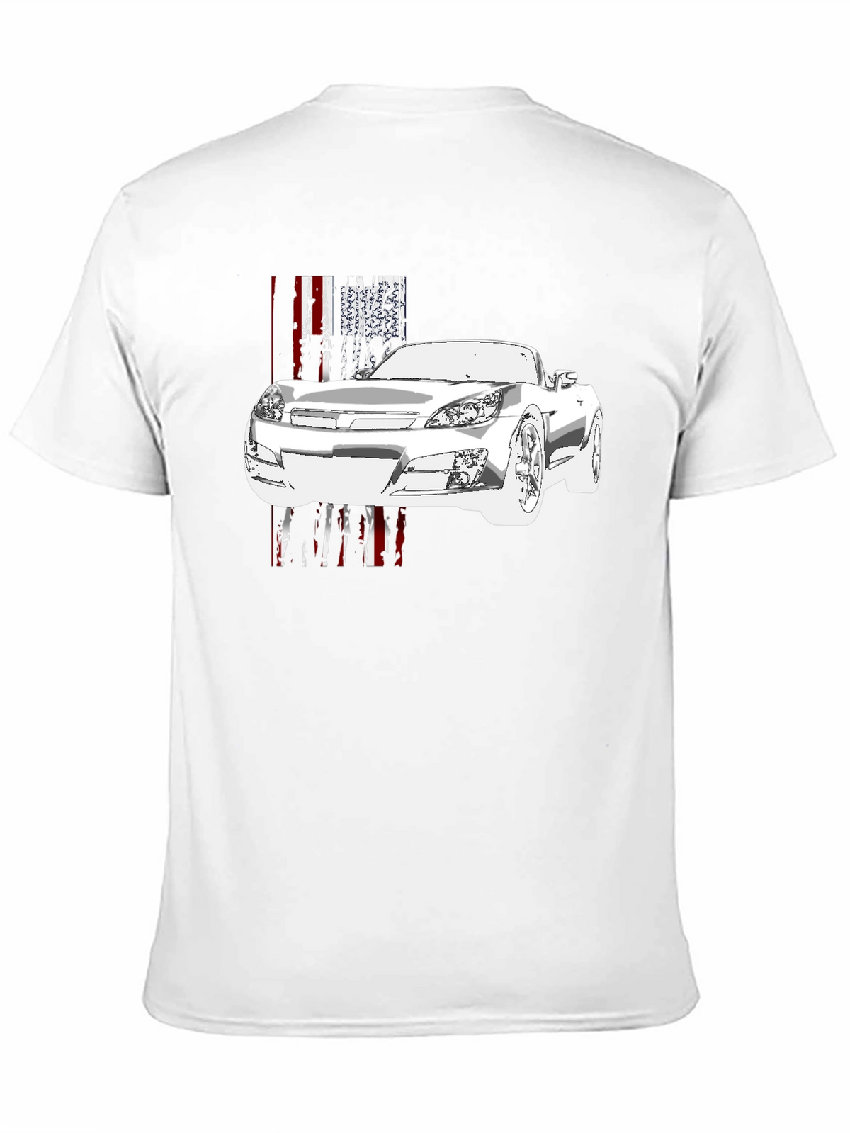 Car Graphic Black T-Shirt