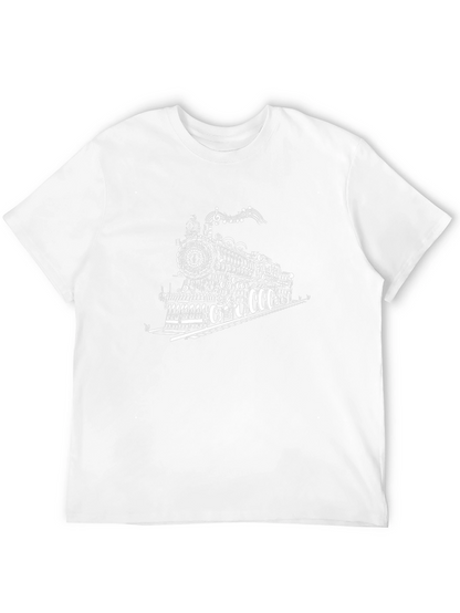 Music Train T-Shirt - Black Cotton Tee