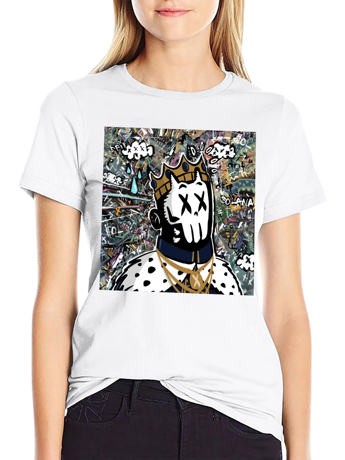 Graffiti King Black T-Shirt