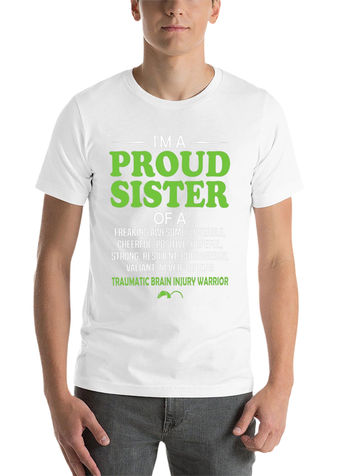 Proud Sister Traumatic Brain Injury Warrior T-Shirt