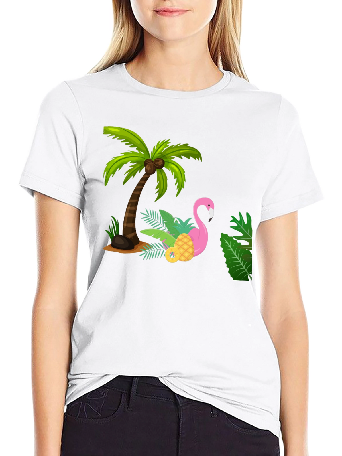 Tropical Flamingo T-Shirt