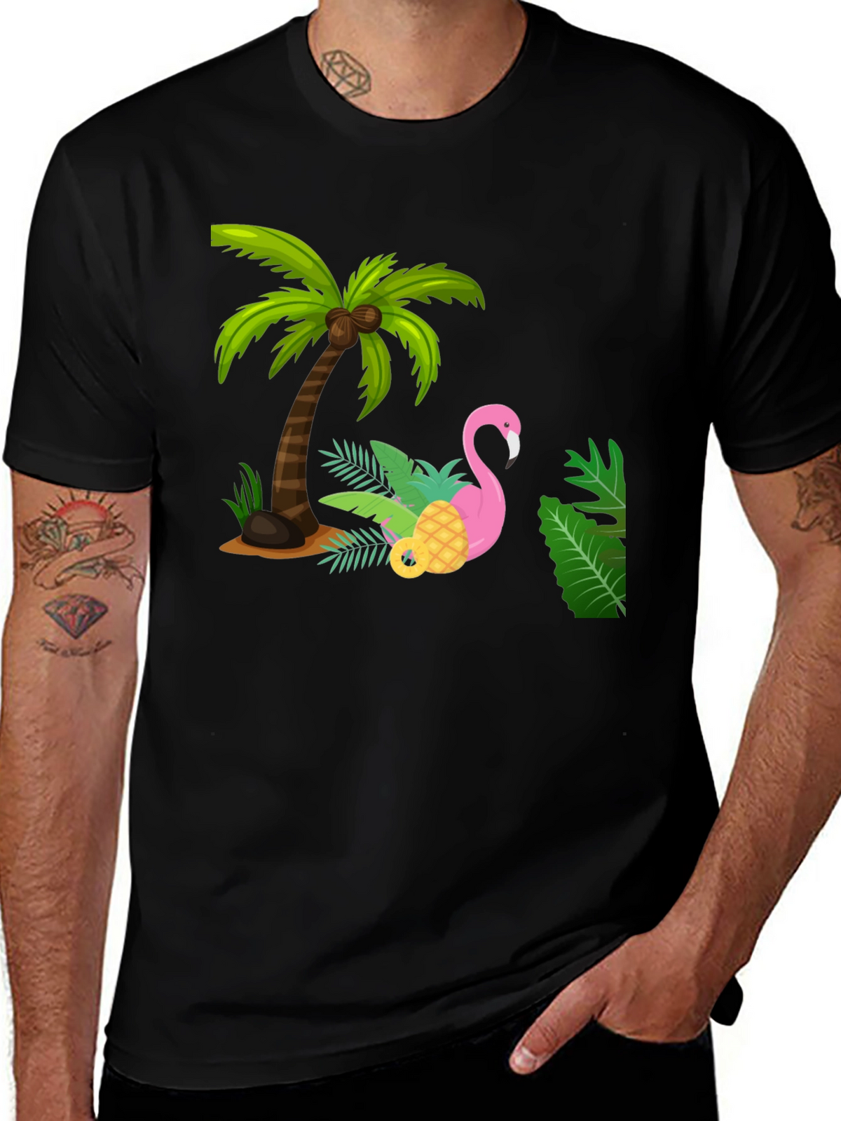 Tropical Flamingo T-Shirt