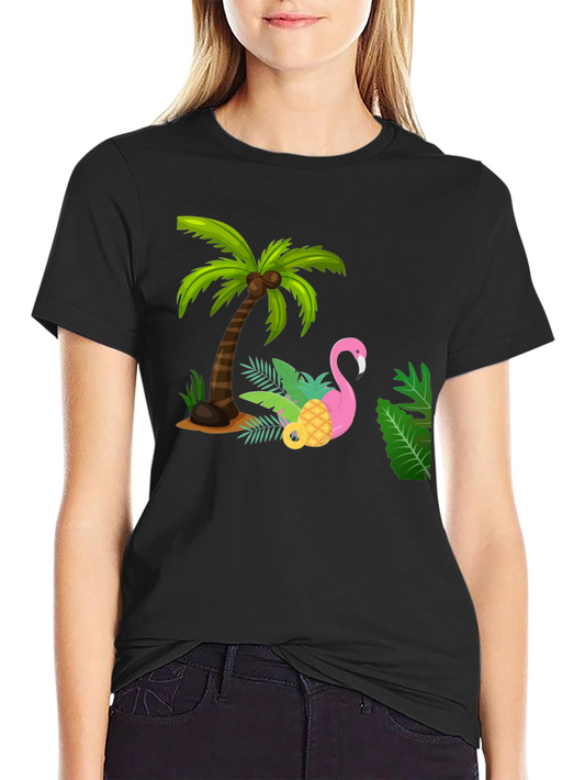 Tropical Flamingo T-Shirt