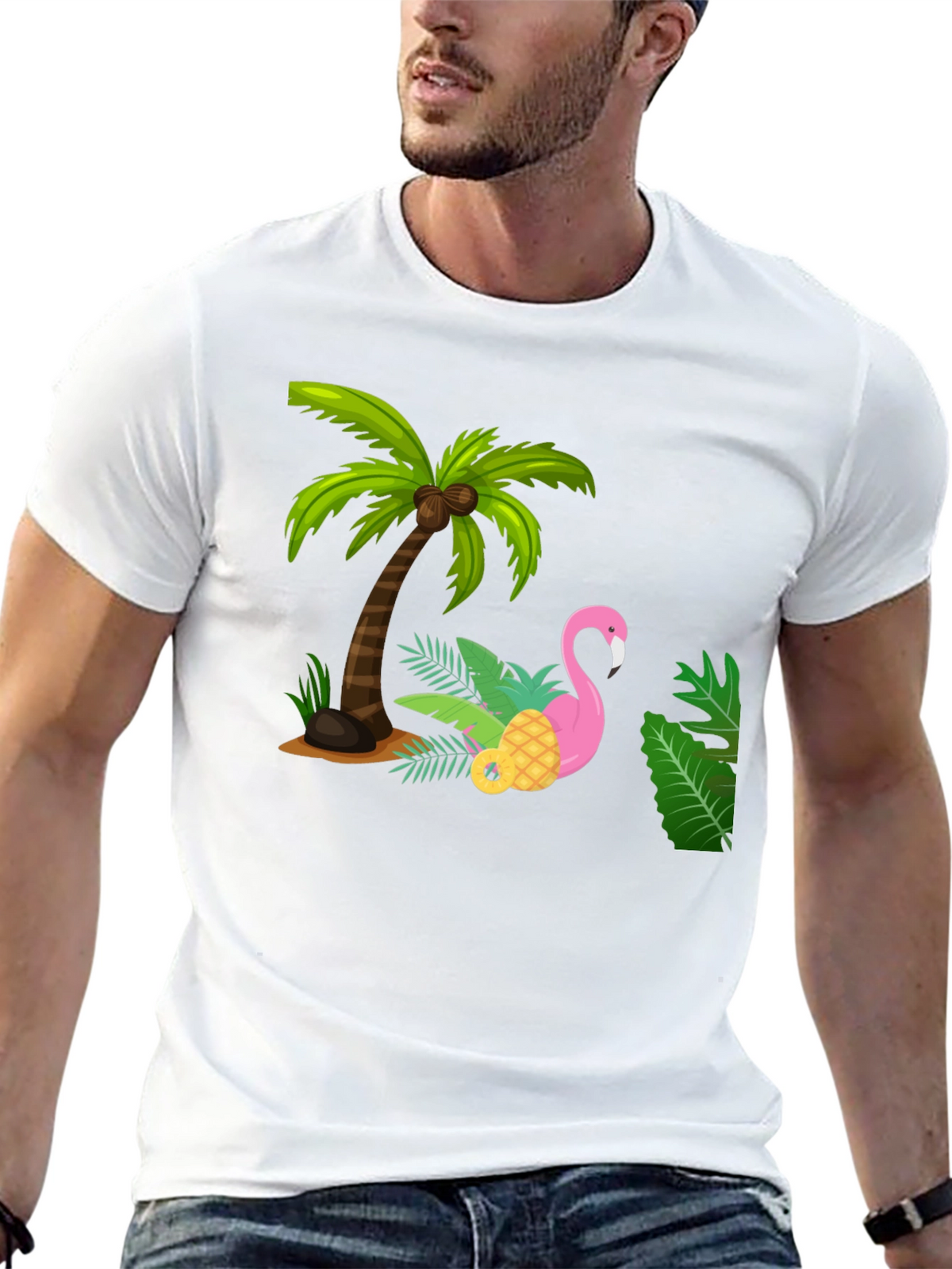 Tropical Flamingo T-Shirt
