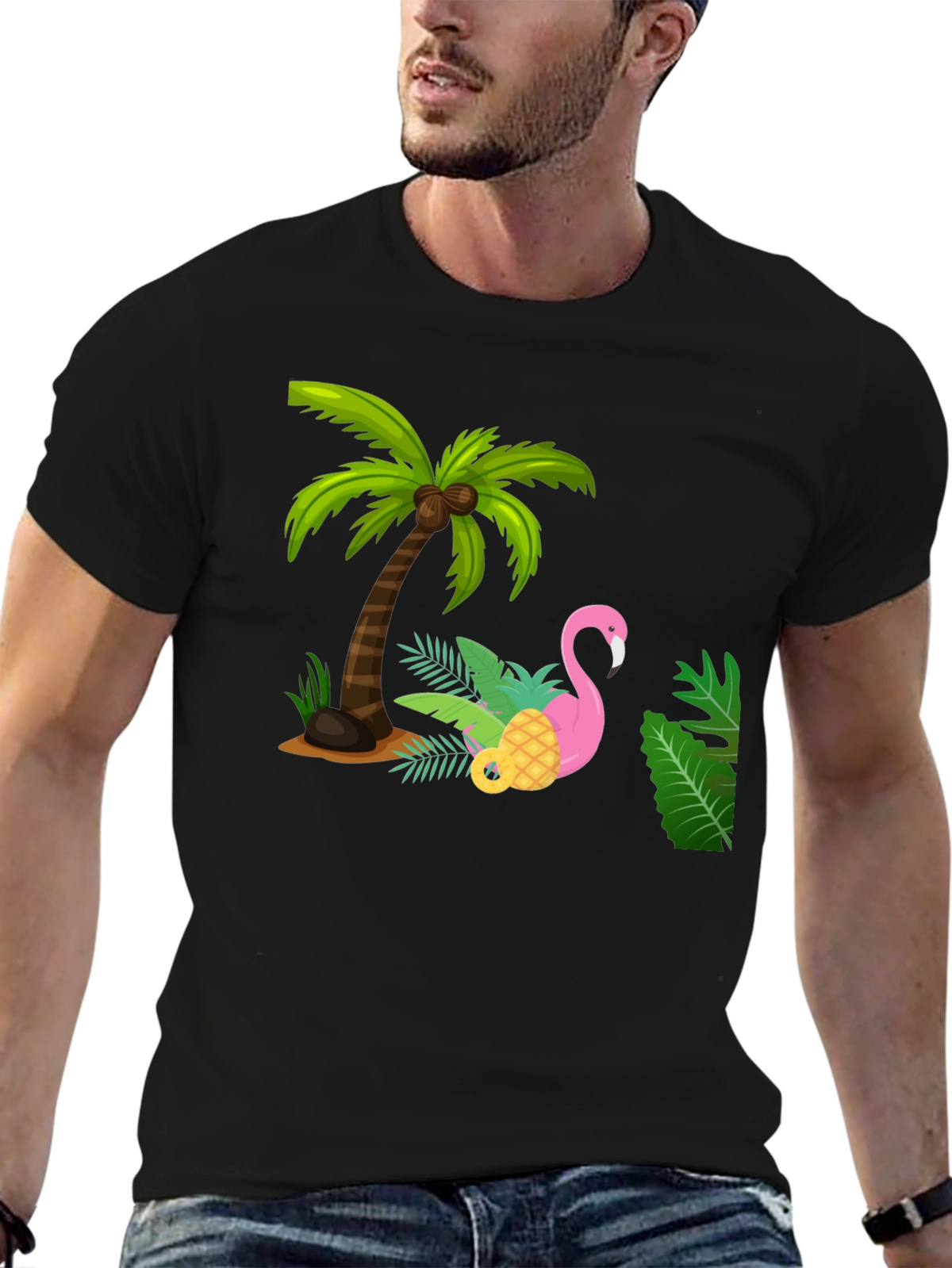 Tropical Flamingo T-Shirt