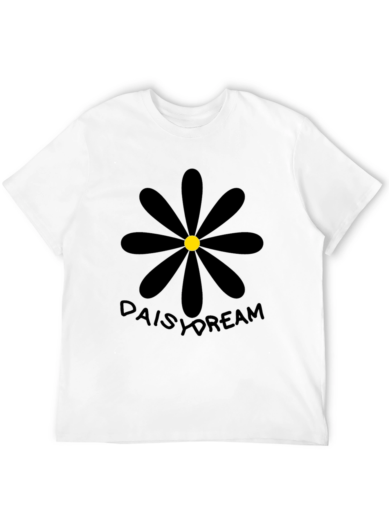 Daisy Dream Black Graphic Tee