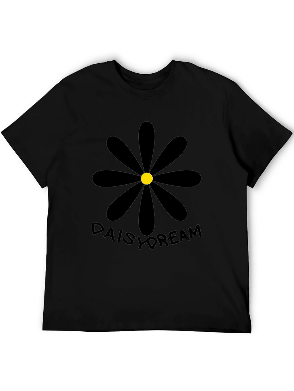 Daisy Dream Black Graphic Tee