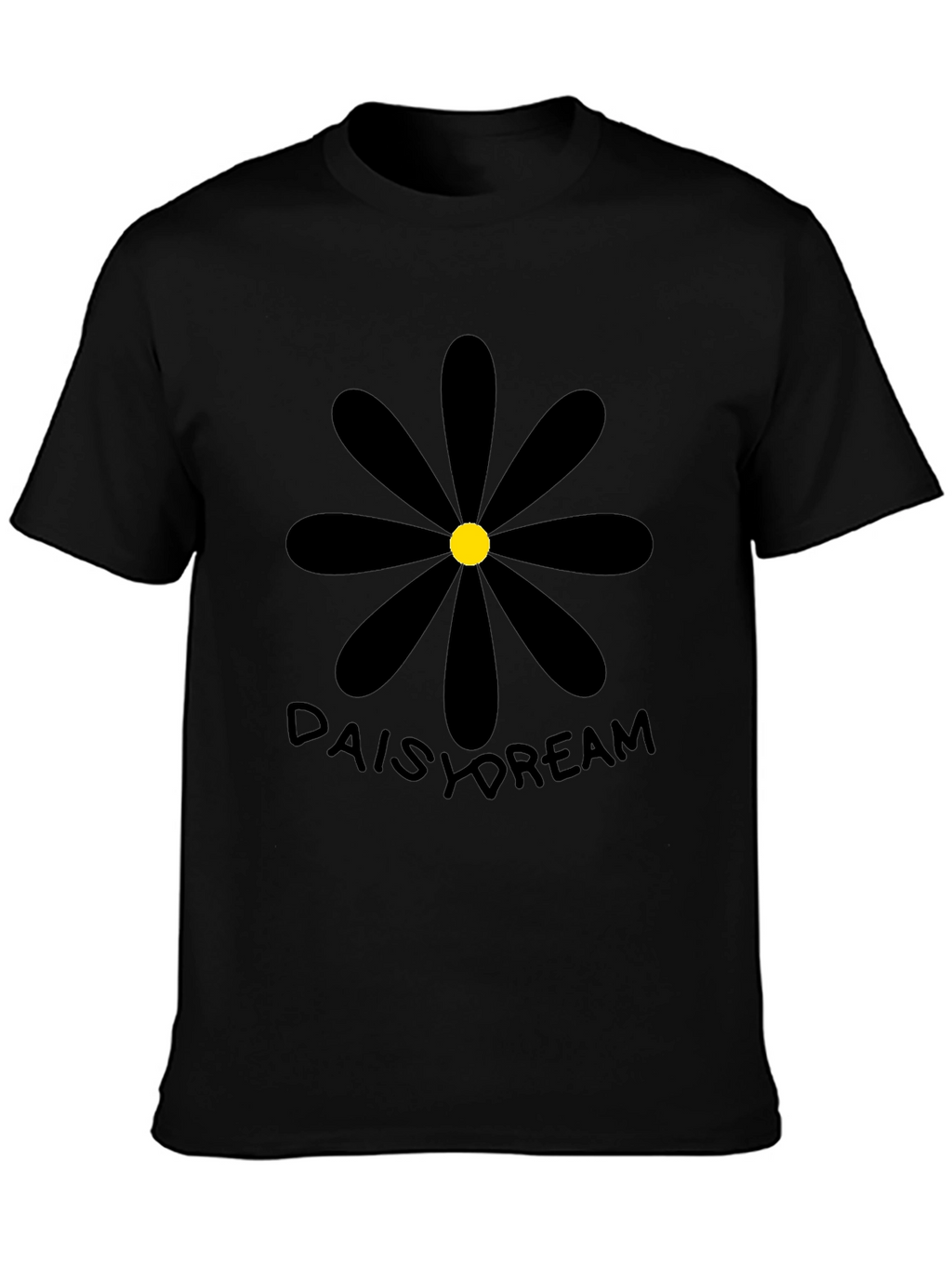 Daisy Dream Black Graphic Tee