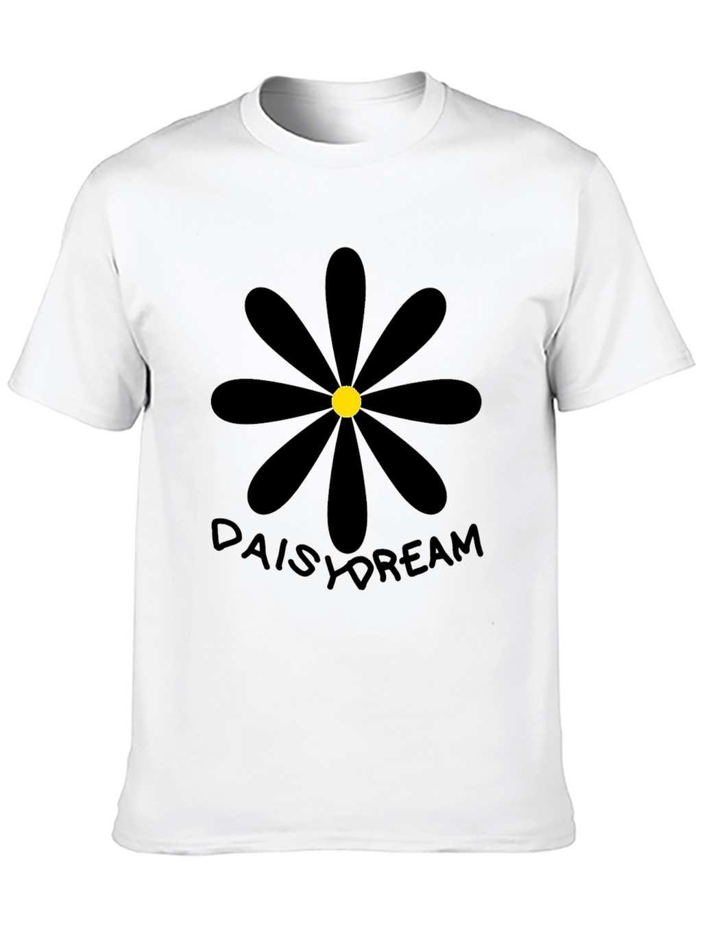 Daisy Dream Black Graphic Tee