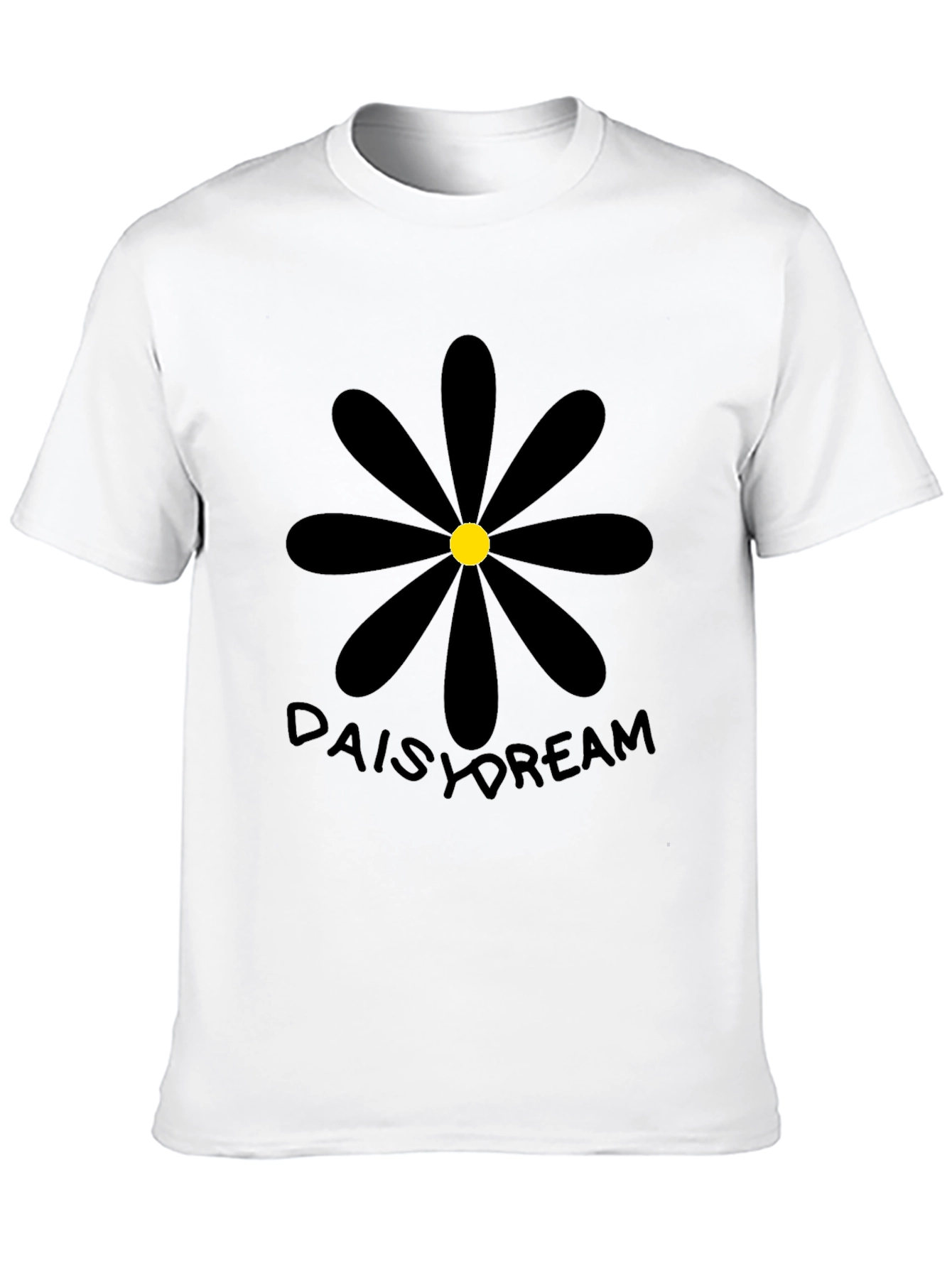 Daisy Dream Black Graphic Tee