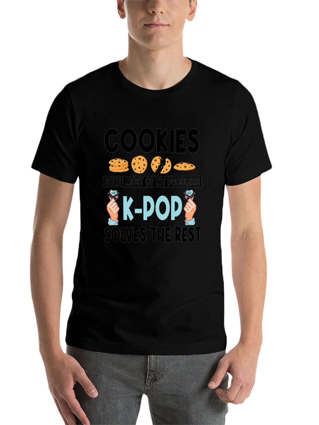 Cookies & K-Pop Solve Everything T-Shirt
