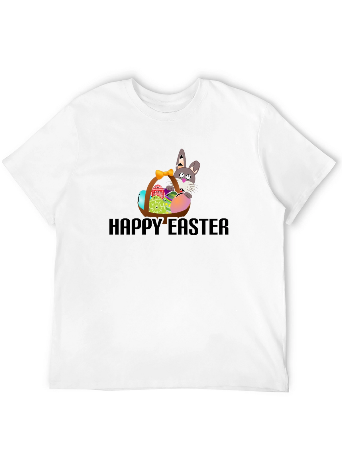 Happy Easter Bunny Basket T-Shirt