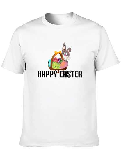 Happy Easter Bunny Basket T-Shirt