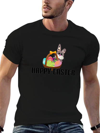 Happy Easter Bunny Basket T-Shirt