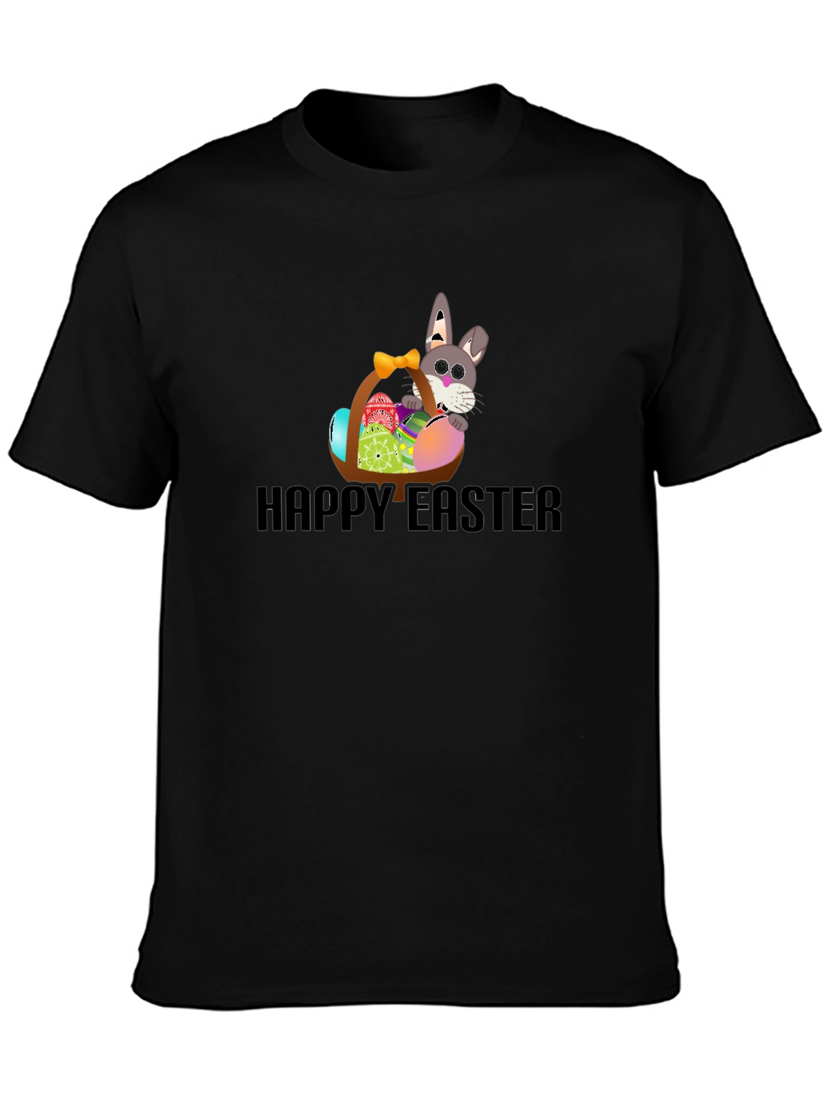 Happy Easter Bunny Basket T-Shirt