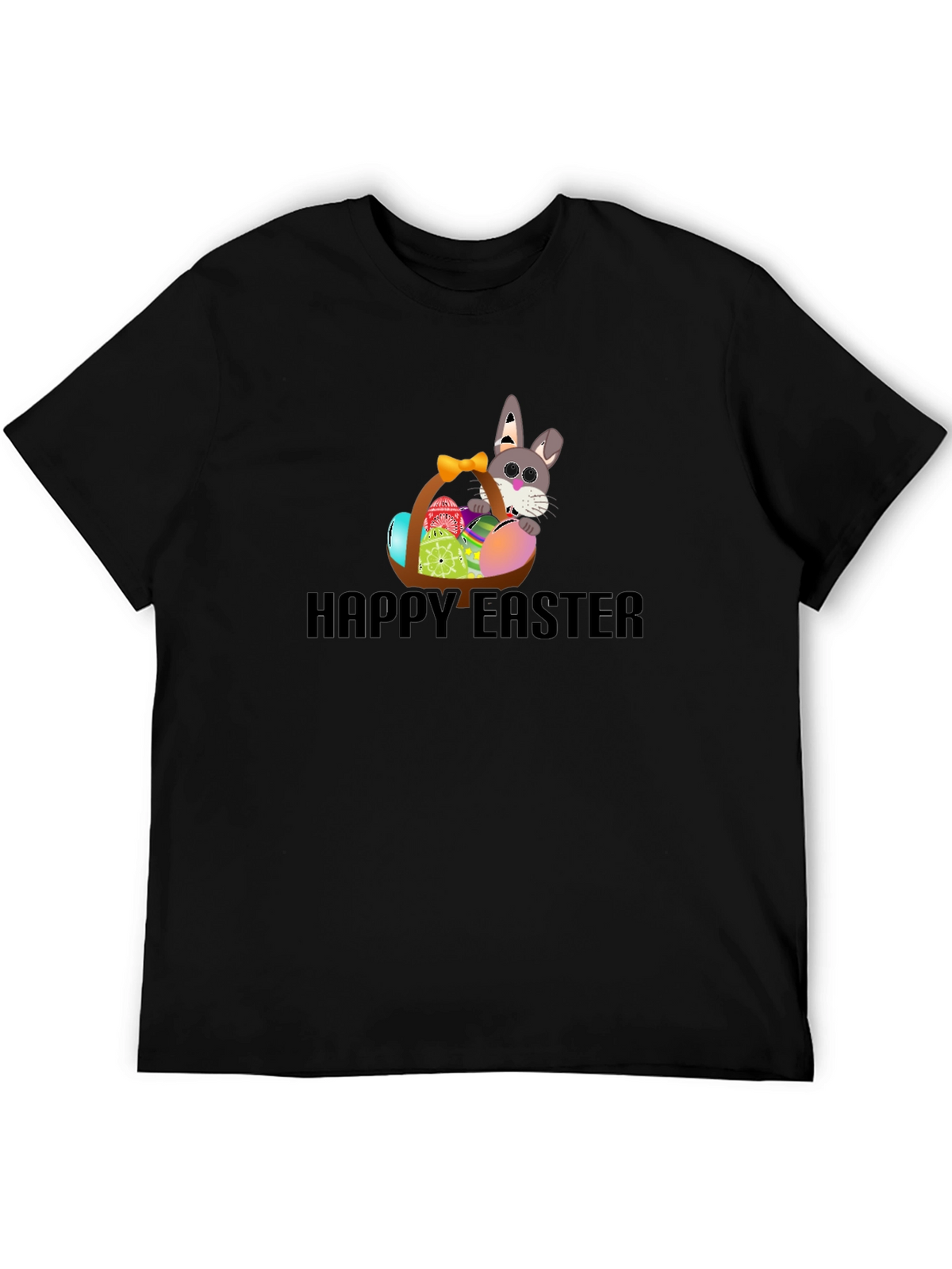 Happy Easter Bunny Basket T-Shirt