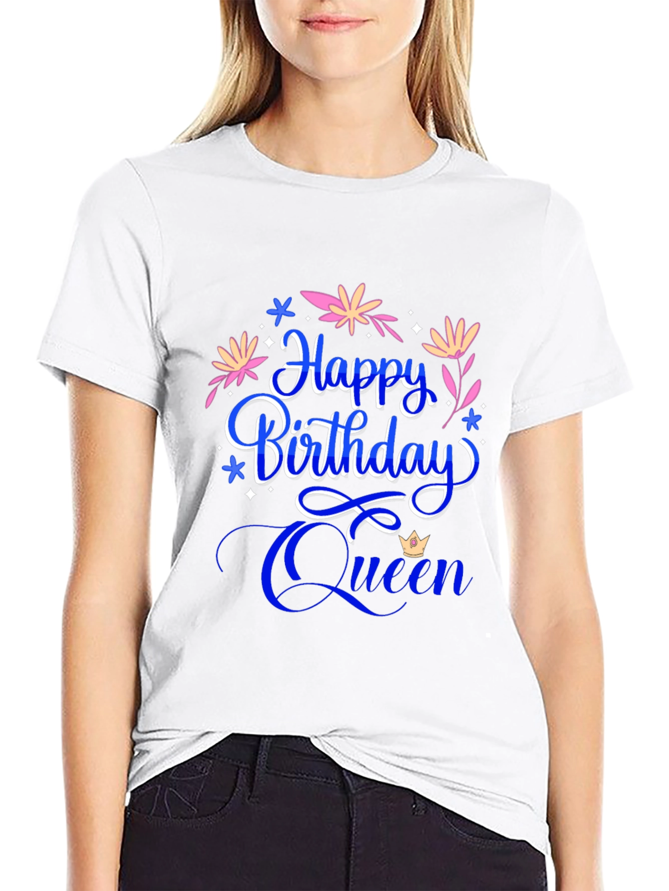 Happy Birthday Queen Graphic Tee