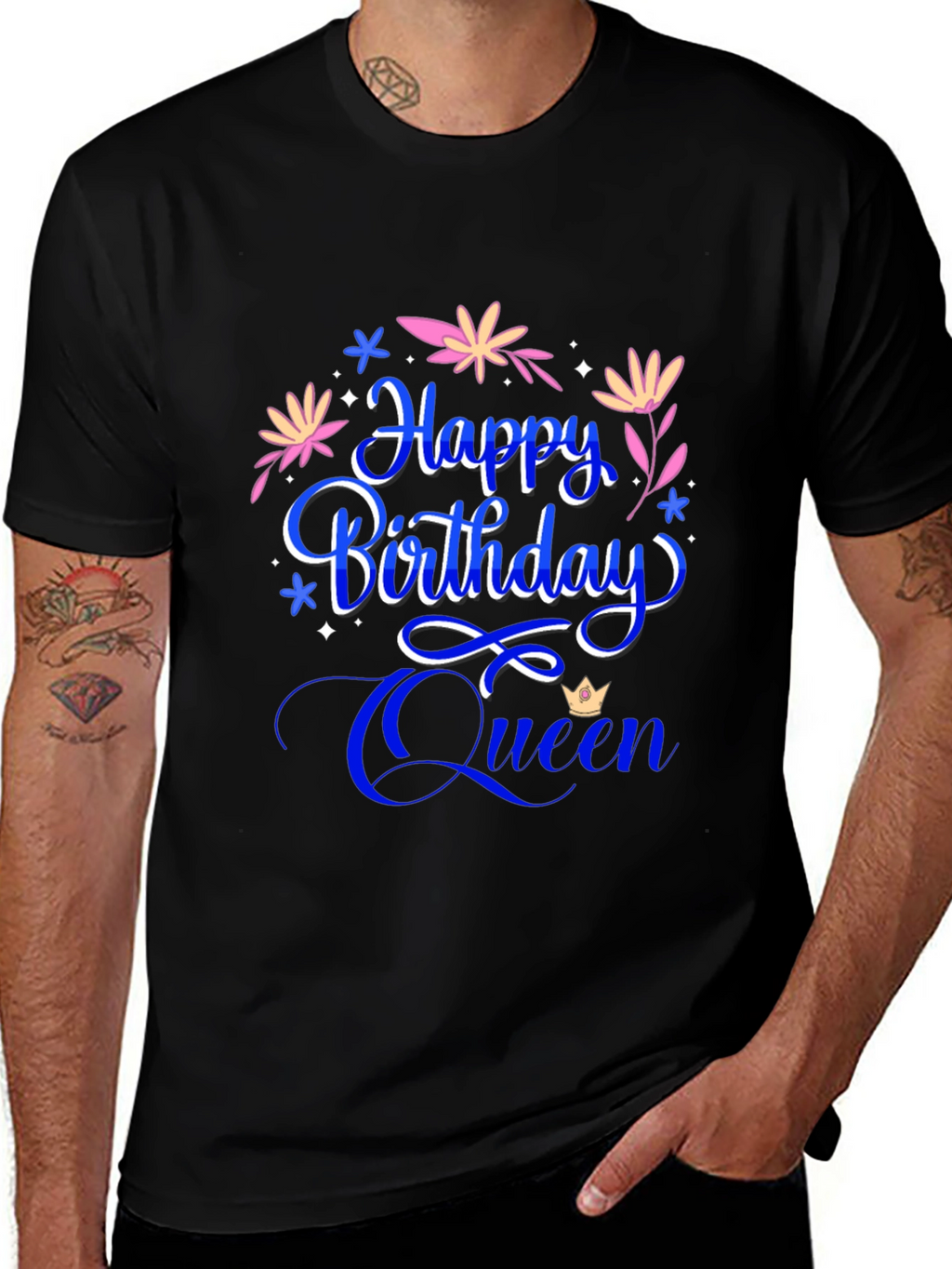 Happy Birthday Queen Graphic Tee