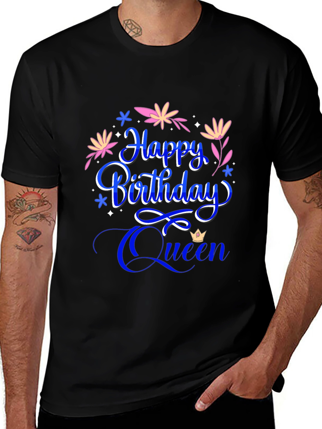 Happy Birthday Queen Graphic Tee