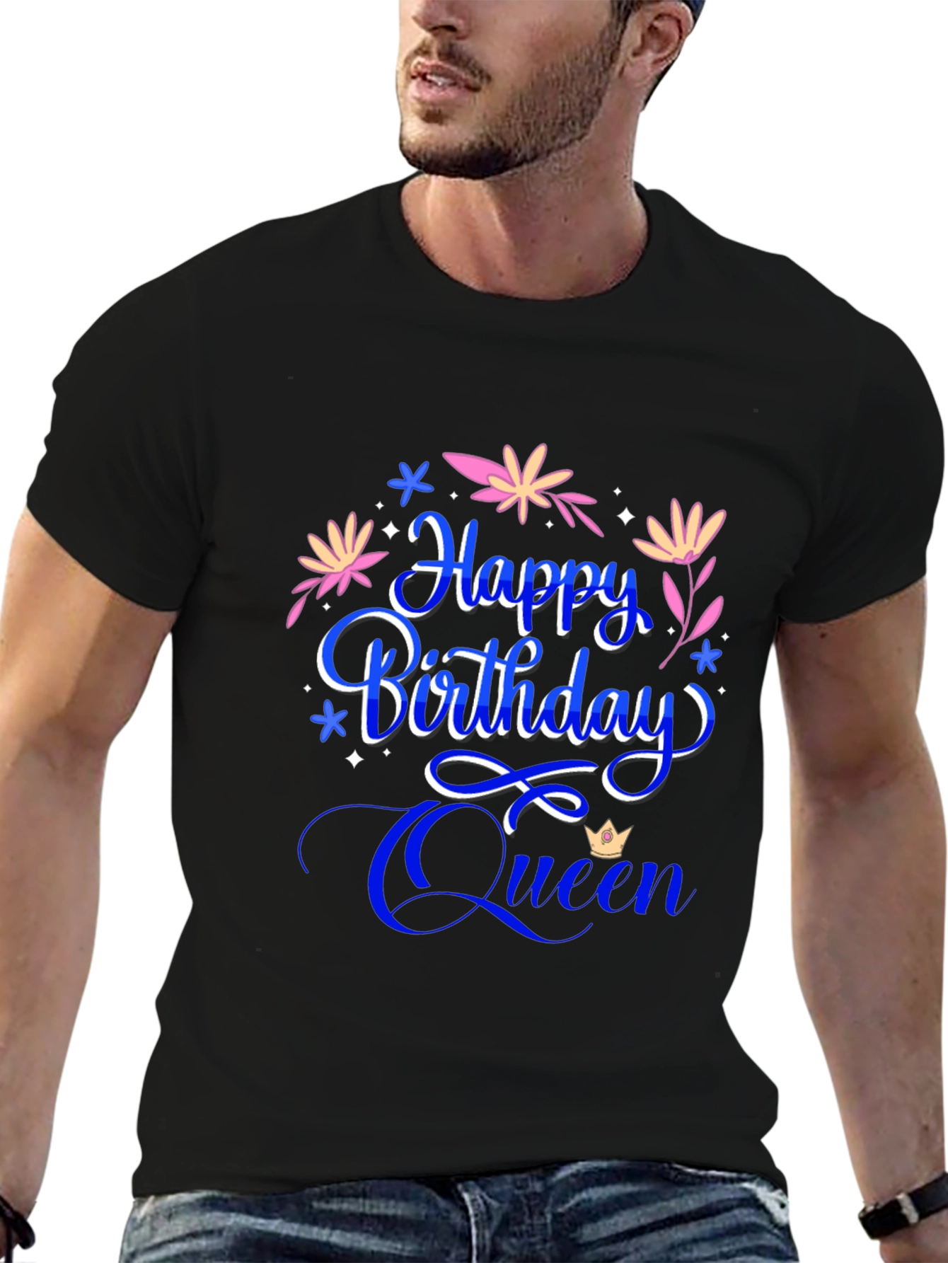 Happy Birthday Queen Graphic Tee