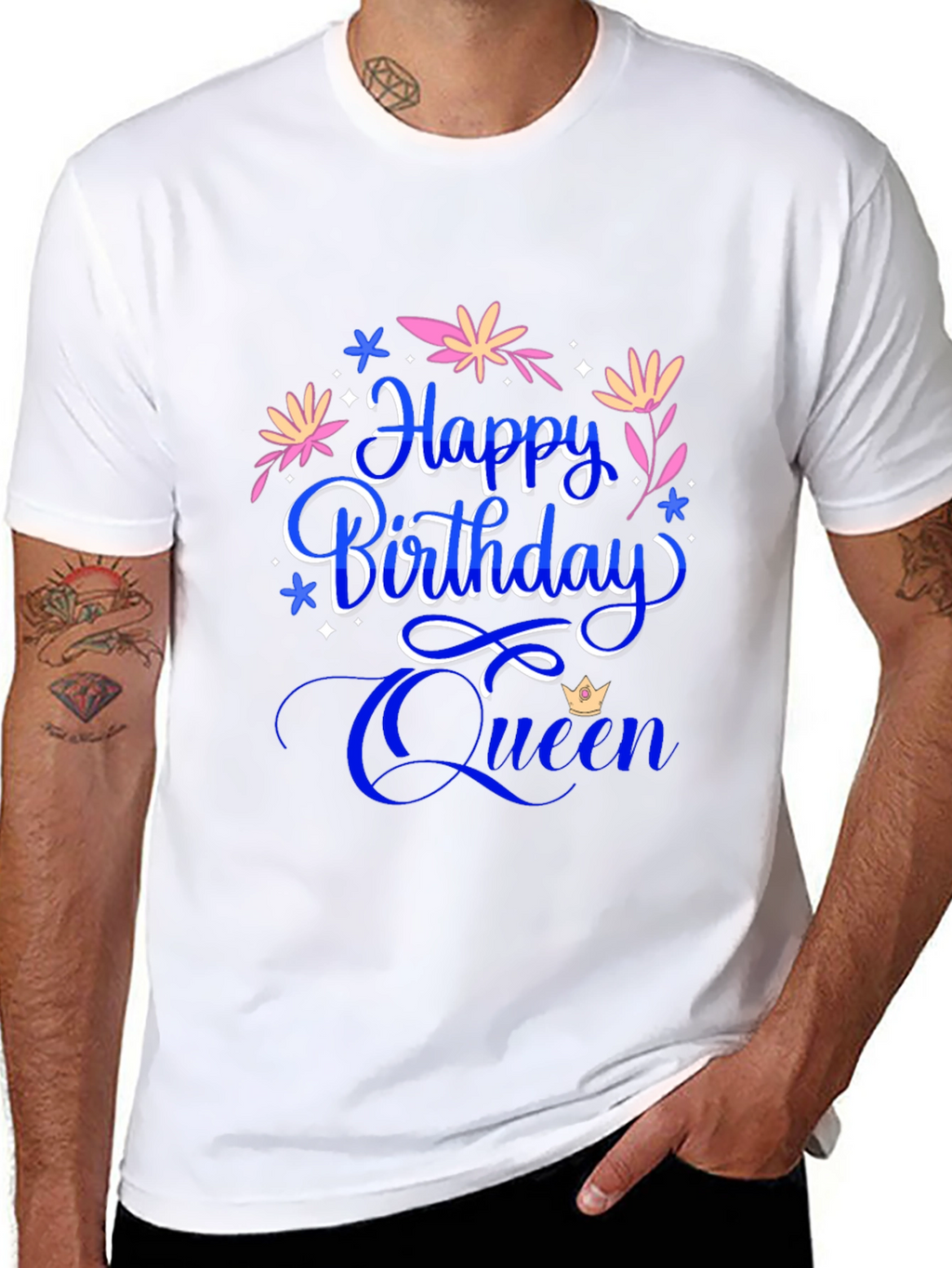 Happy Birthday Queen Graphic Tee