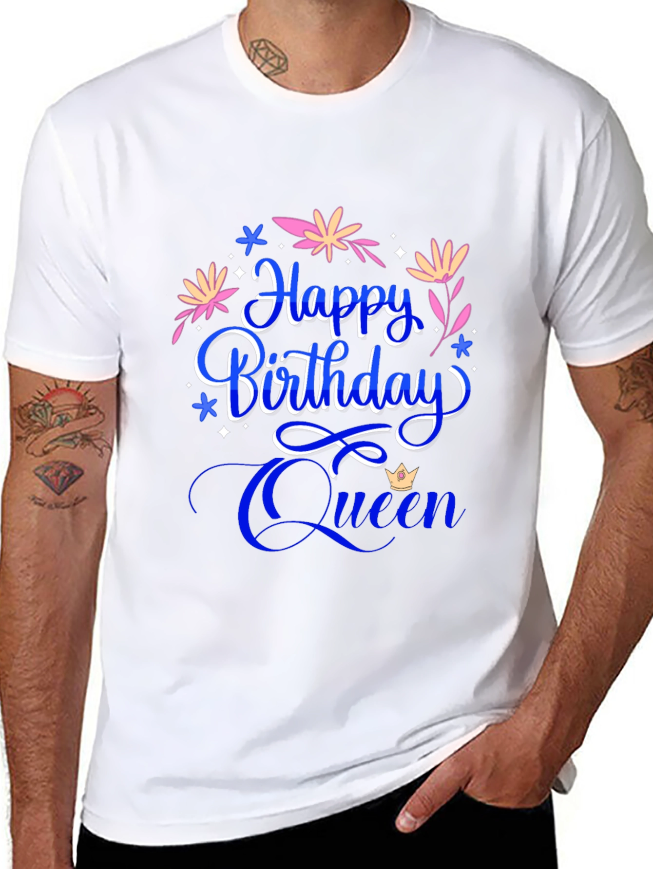 Happy Birthday Queen Graphic Tee