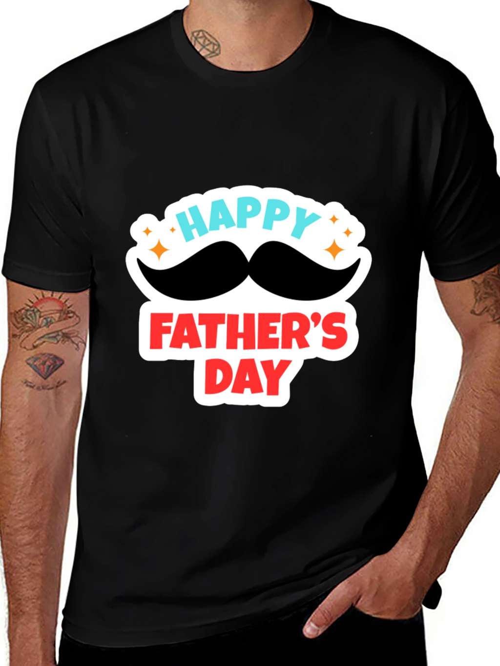 Happy Fathers Day Graphic T-Shirt