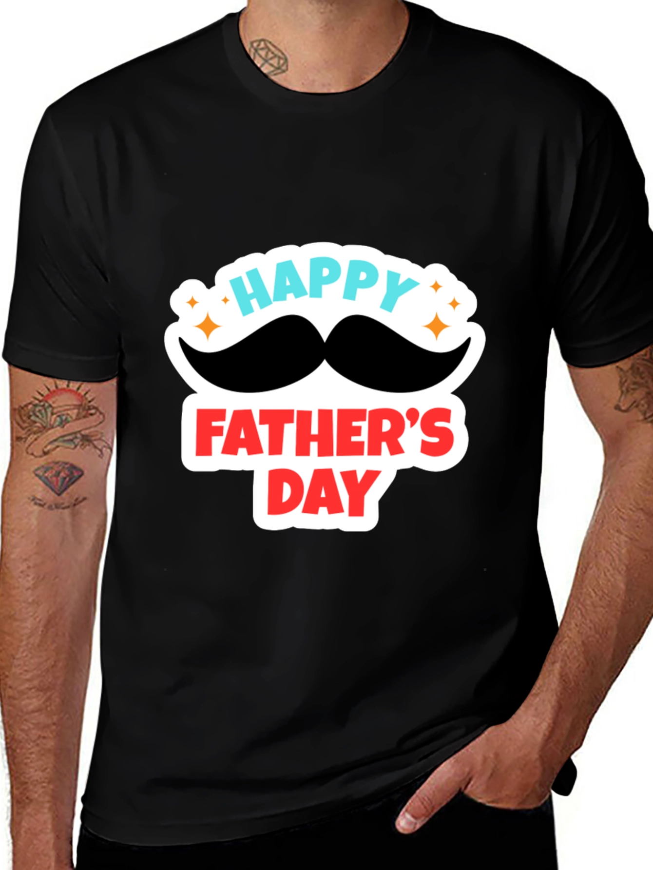 Happy Fathers Day Graphic T-Shirt