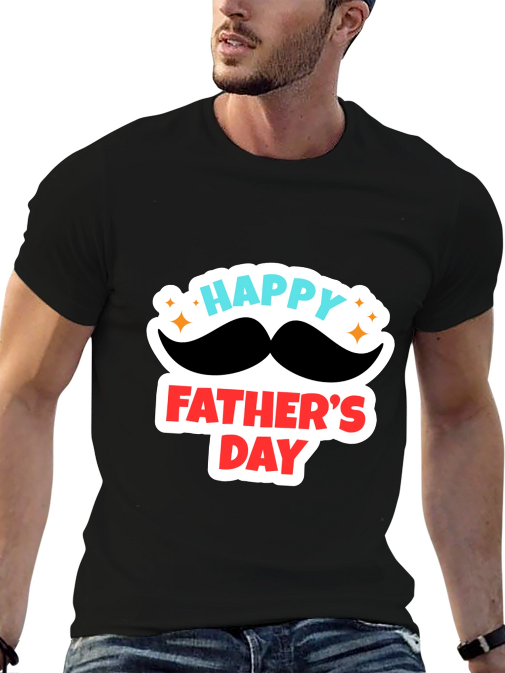 Happy Fathers Day Graphic T-Shirt