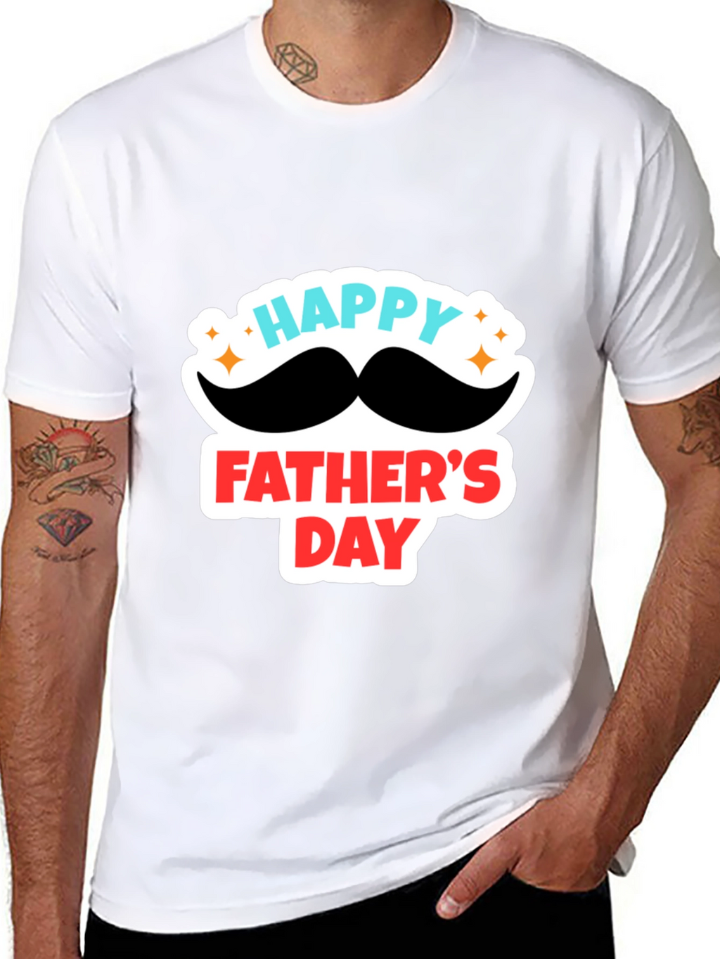 Happy Fathers Day Graphic T-Shirt