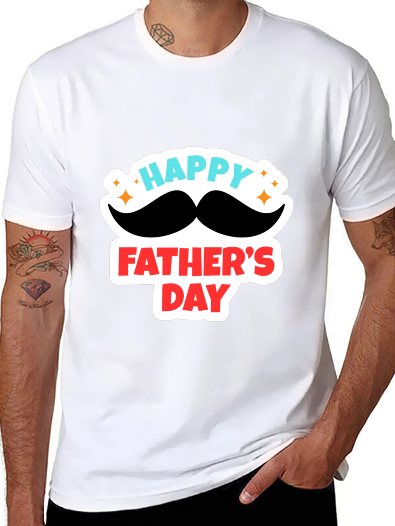 Happy Fathers Day Graphic T-Shirt