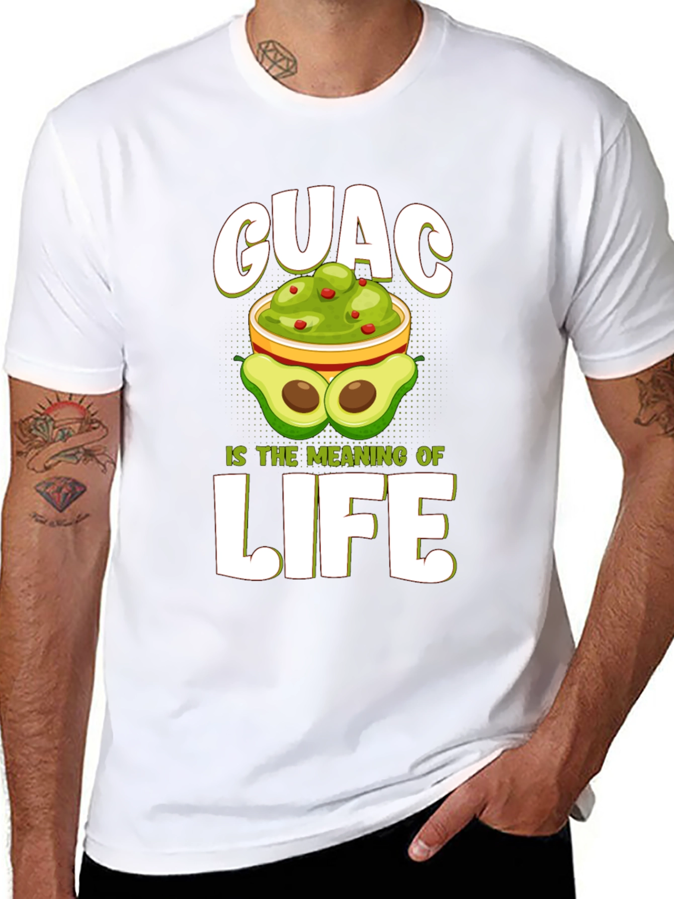 Guac is Life T-Shirt - Avocado Lover Tee