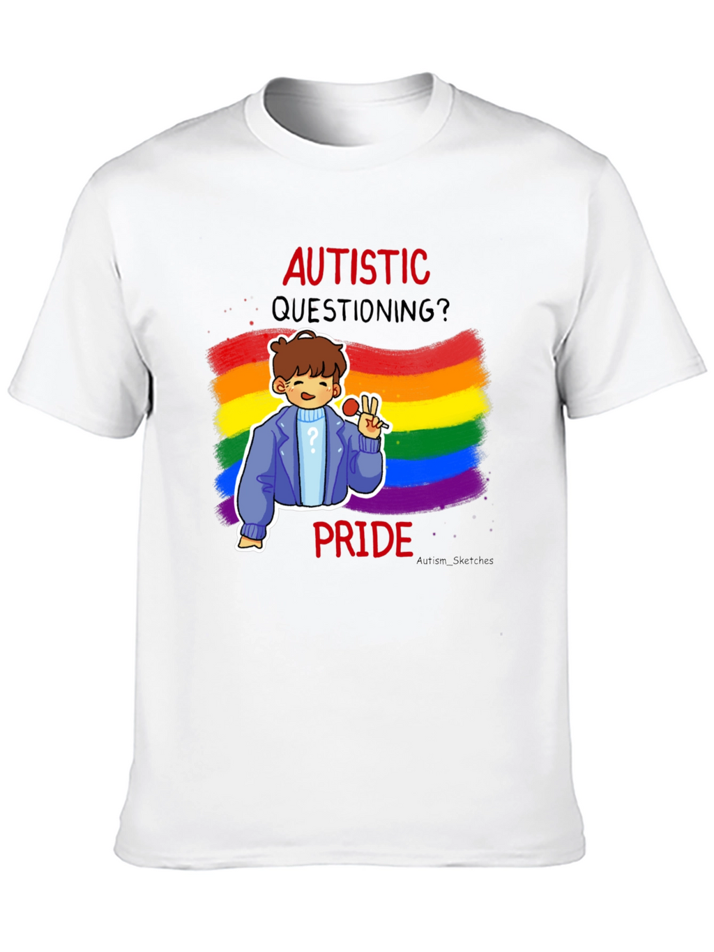 Autistic Questioning Pride T-Shirt