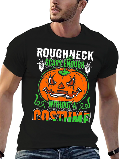 Roughneck Scary Enough Halloween T-Shirt