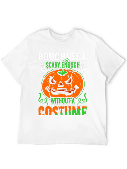Roughneck Scary Enough Halloween T-Shirt