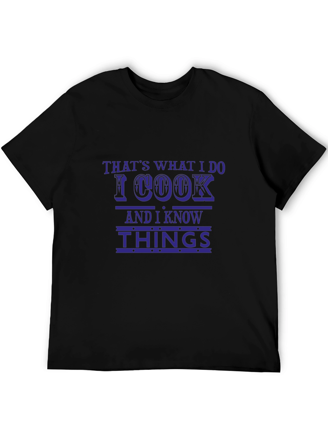 Thats What I Do I Cook T-Shirt Funny Chef Tee