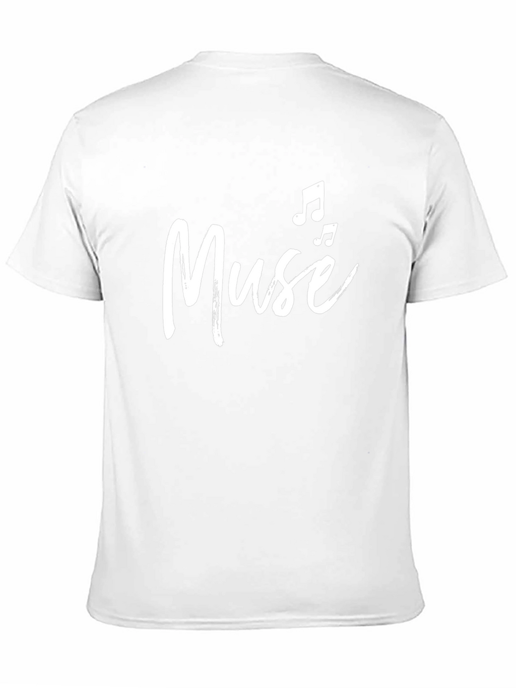 Muse Music Note Graphic Black Tee