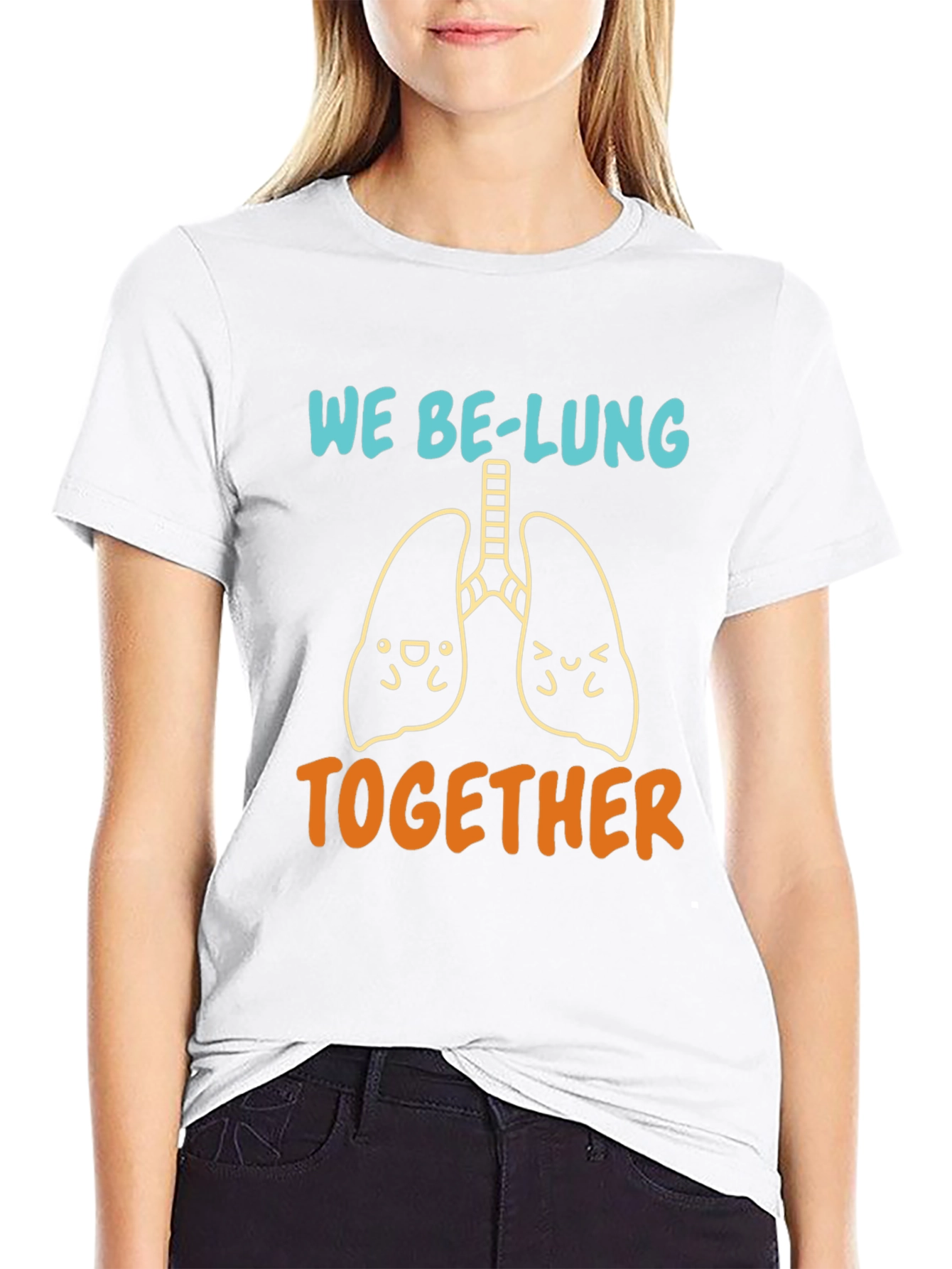 We Be-Lung Together Graphic Tee
