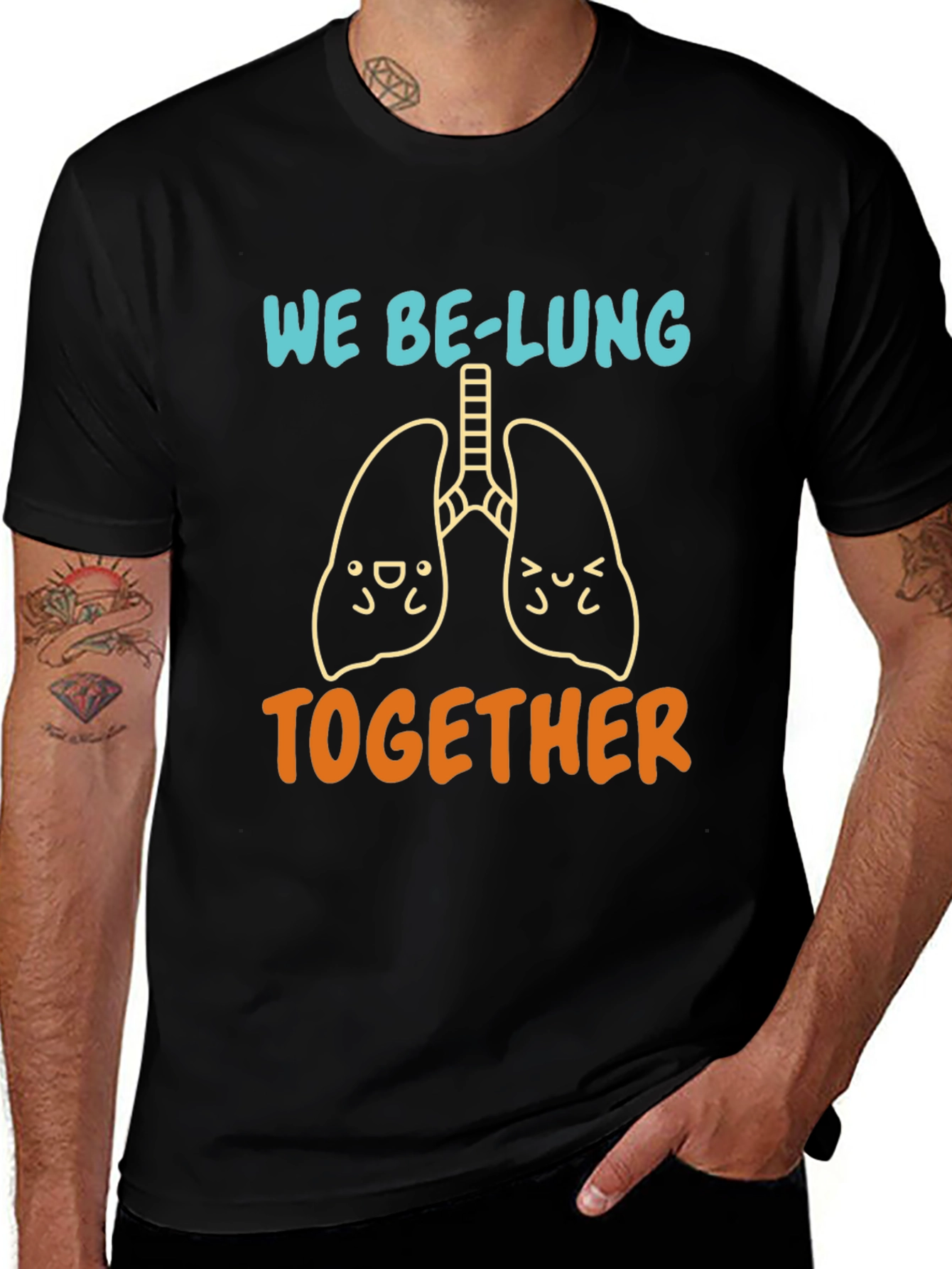 We Be-Lung Together Graphic Tee