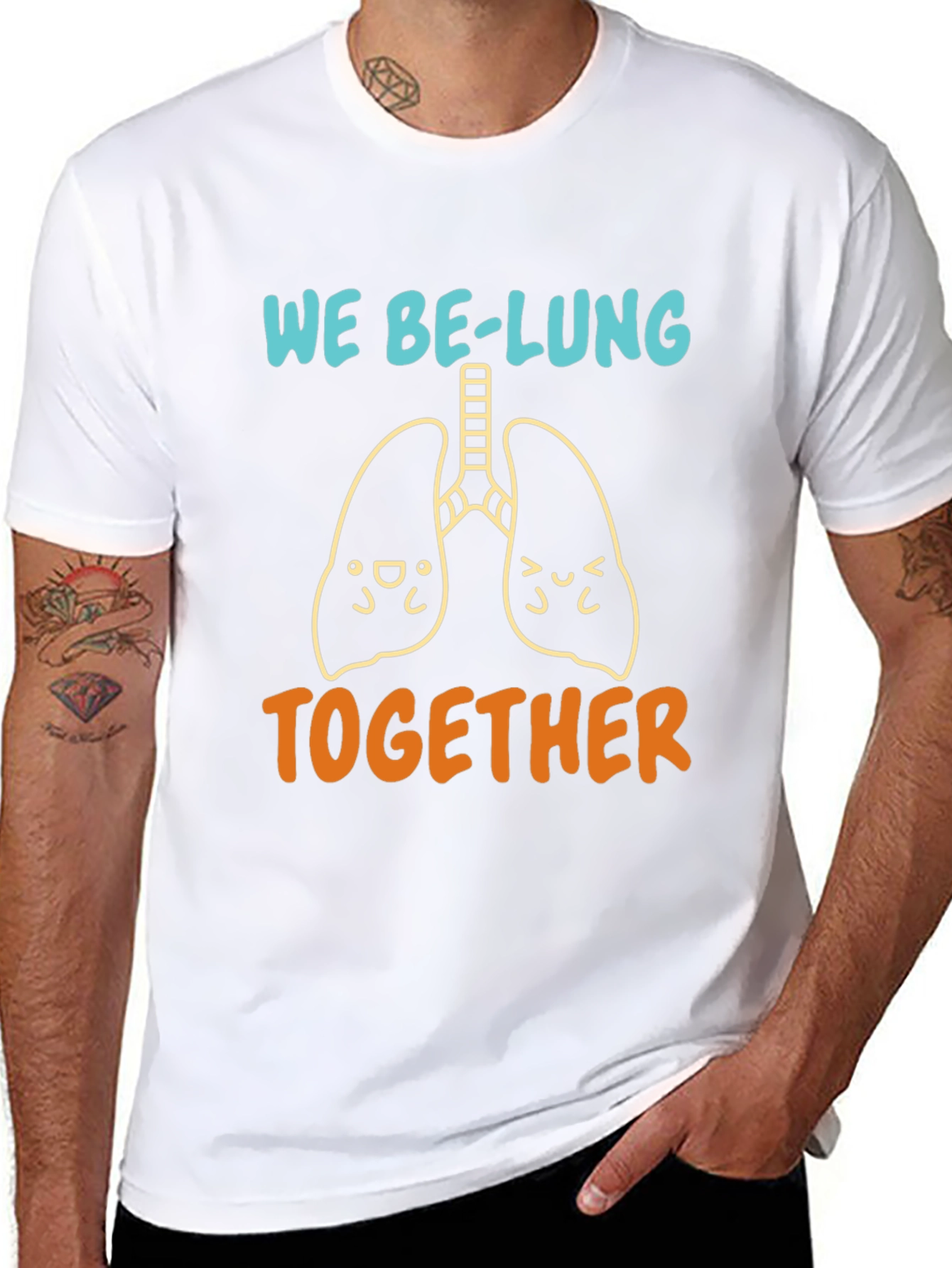We Be-Lung Together Graphic Tee