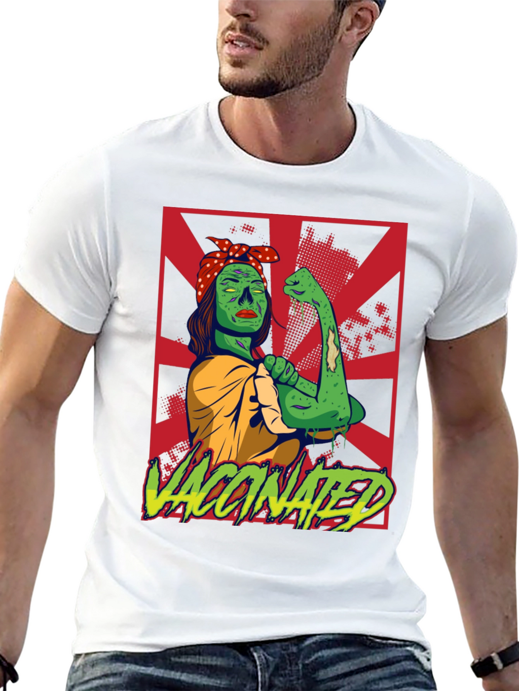 Vaccinated Zombie T-Shirt