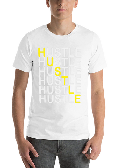 HUSTLE Graphic Tee - Stylish Motivation