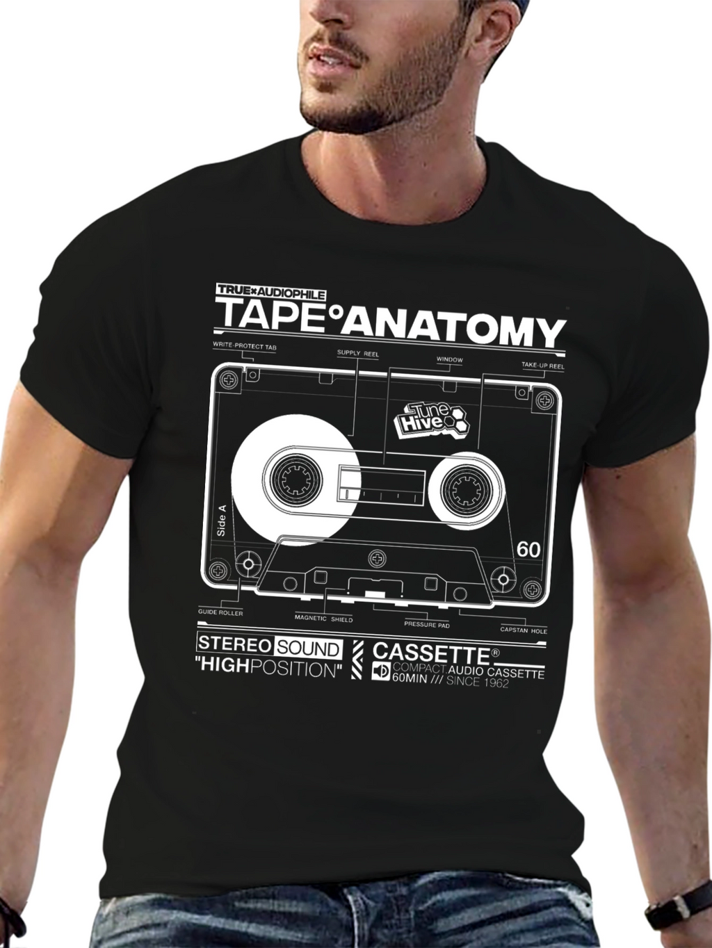 Tape Anatomy Graphic T-Shirt
